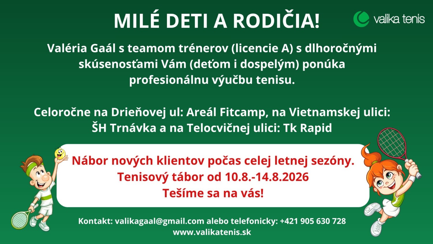 MILÉ DETI A RODIČIA